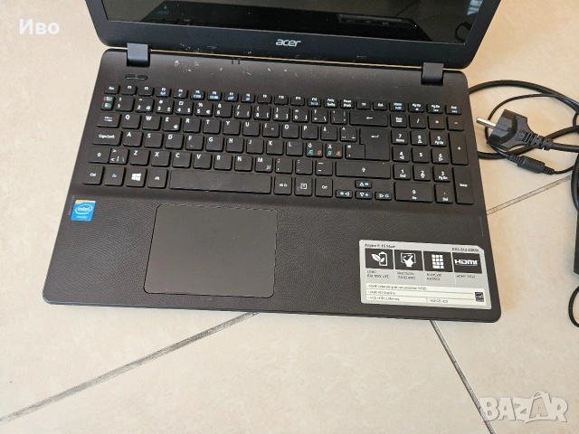 Лаптоп Acer ES1 512 4GB Ram 500GB HDD, снимка 11 - Лаптопи за дома - 54503261
