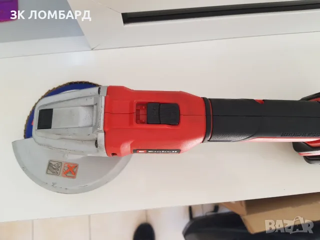 Акумулаторен ъглошлайф Einhell AXXIO 18/125 Q, снимка 4 - Ъглошлайфи - 55641317