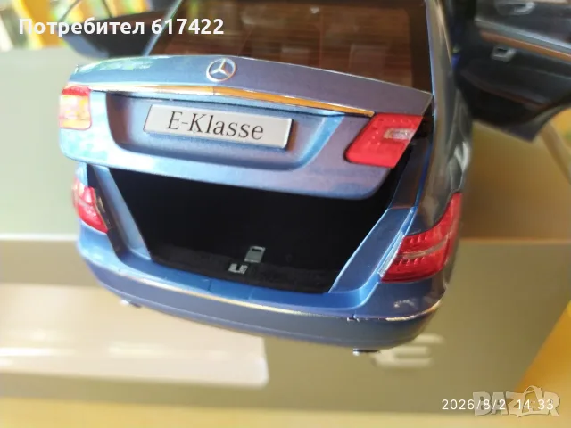 1:18 Метален модел на Mercedes Benz E Class W212 , Minichamps, снимка 12 - Колекции - 55531553