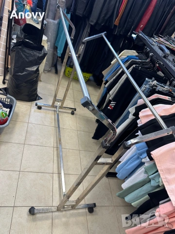 Двоен щендер за дрехи – метален – 40€ 