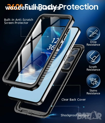 Водоустойчив калъф за Samsung Galaxy S25 Plus съвместим с MagSafe, снимка 17 - Калъфи, кейсове - 55174591