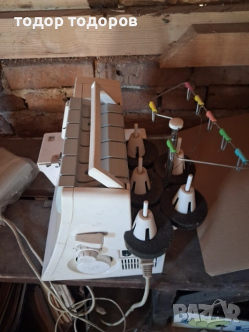 Бродировъчна машина,оверлог,пароловител, снимка 4 - Други машини и части - 54105149