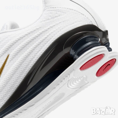 Nike - Shox Z "White/Gold" Оригинал Код 129, снимка 6 - Маратонки - 54758450