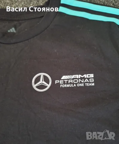 Mercedes-AMG Petronas F1 Team adidas - размер М, снимка 3 - Фен артикули - 50771713