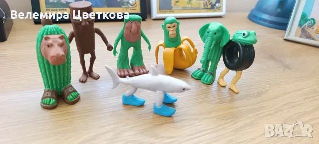 7 фигури Тунг Тунг Ринг Сахур и 1 ключодържател подарък 