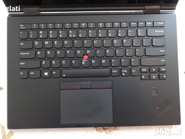 Таблет и Лаптоп 2в1 Lenovo ThinkPad X1 Yoga i7-8650U/RAM 16GB/NVMe SSD 256GB /4G LTE-A Nano-SIM, снимка 4 - Лаптопи за работа - 54691782