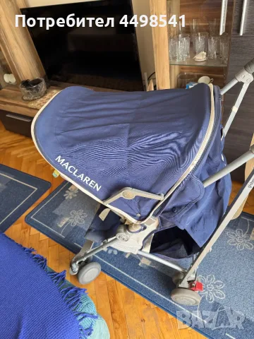 Детска лятна количка  Мaclaren Globetrotter + подарък пъзел, снимка 7 - Детски колички - 55302404