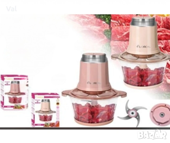 Кухненски чопър, 300W , 2L LCH-1909, снимка 5 - Чопъри и пасатори - 54842060
