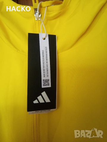 Мъжка Ветровка с Качулка Adidas Tiro 23 League Размер XL 100% Оригинално Внос от Англия, снимка 10 - Якета - 54332555