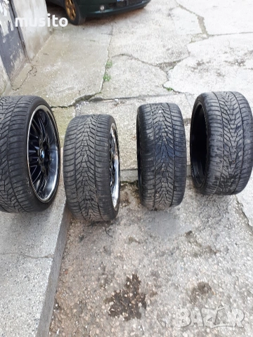 продават се джанти с зимни гуми 245/30R20 може и без гумите 5×120, снимка 9 - Гуми и джанти - 54701318