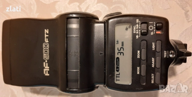 Pentax AF-500FTZ, снимка 5 - Светкавици, студийно осветление - 54663504