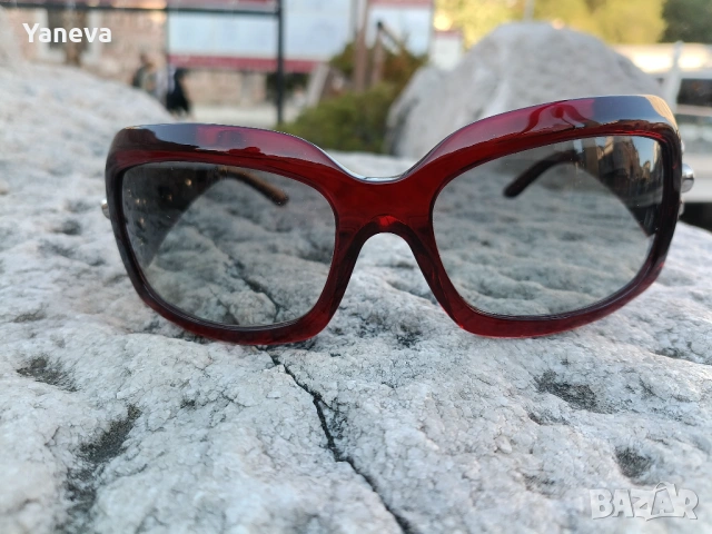 Bvlgari, серия  "Flower"  в цвят бордо. , снимка 2 - Слънчеви и диоптрични очила - 54282380