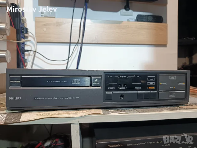 cd Filips CD 204 за профилактика , снимка 2 - Ресийвъри, усилватели, смесителни пултове - 55599147