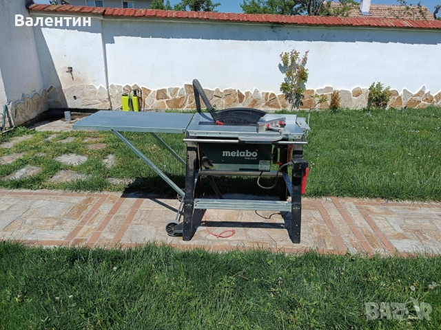 Циркуляр за дърво Метабо, снимка 8 - Циркуляри - 54444132