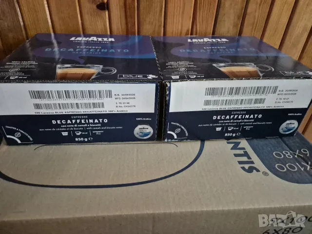 Безкофеиново кафе на капсули Lavazza blue, снимка 3 - Домашни напитки - 55600710
