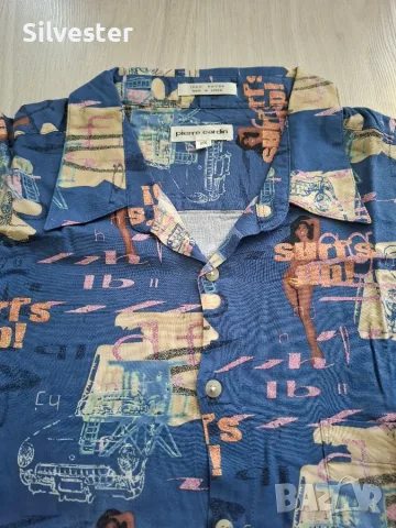 Мъжки маркови ризи с къс ръкав Pierrie Cardin 2XL и Claiborne USA  L.