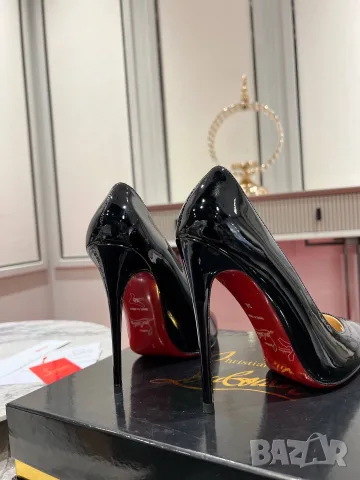Christian Louboutin So Kate Patent Pumps – Black, снимка 8 - Дамски обувки на ток - 55417793