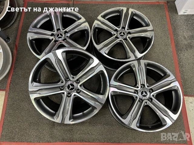 Джанти 18 Оригинални Mercedes GLC S Klass E Klass W211 W212 W213 CLA C Klass GLA GLB Vito , снимка 4 - Гуми и джанти - 54912978