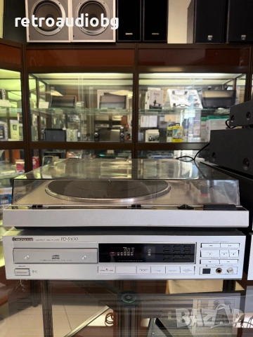 🔈ТОП ретро аудио сет PIONEER синя серия - усилвател, тунер, дек, таймер CD плеър, грамофон🔈, снимка 4 - Аудиосистеми - 55260639