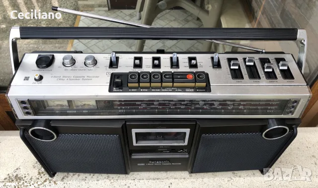 Радиокасетофон Panasonic RS-4350LJ, снимка 6 - Радиокасетофони, транзистори - 55448562