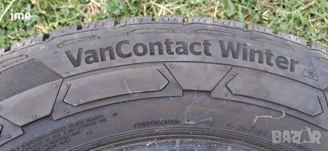 2бр. зимни бусови гуми 215/60R16C 8PR 103/101. Continental VanContact. DOT 3420. 5.5мм дълбочина..., снимка 2 - Гуми и джанти - 55318052