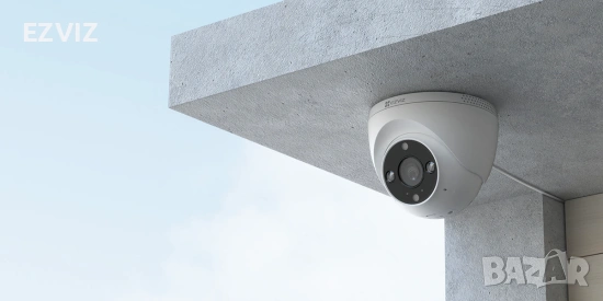 EZVIZ 3.0 Мегапиксела Wi-Fi камера с двупосочно аудио за външен монтаж, снимка 4 - IP камери - 55026673