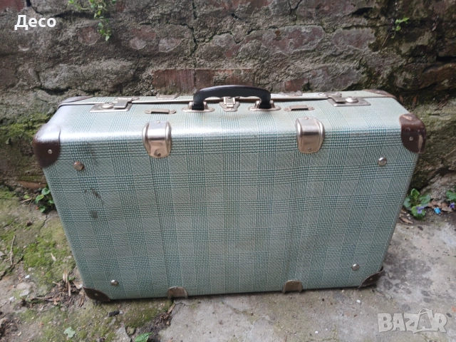 Стар куфар със обков за декорация, снимка 3 - Други ценни предмети - 54015457