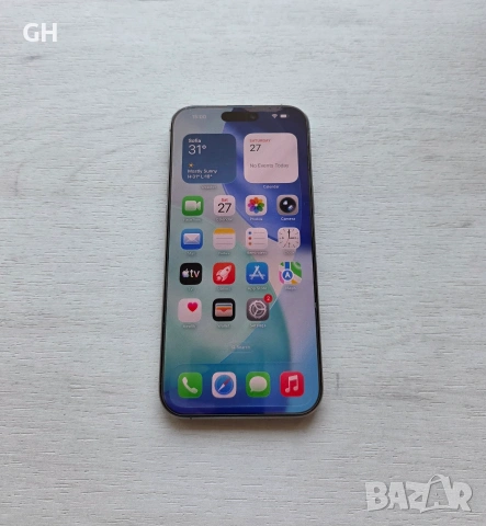 iPhone 16 Pro Max 256 GB Natural Titanium |  Като нов, снимка 2 - Apple iPhone - 55070784