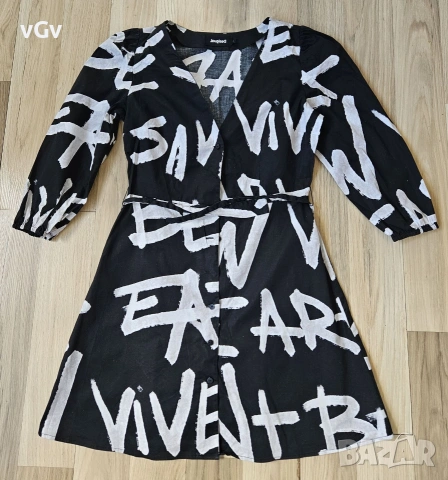 Рокля Desigual - S, снимка 3 - Рокли - 55014467