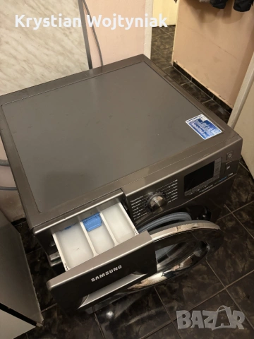 Продавам пералня Samsung EcoBubble WF80F5E5W4X 8kg 1400 об./мин, снимка 8 - Перални - 54668101