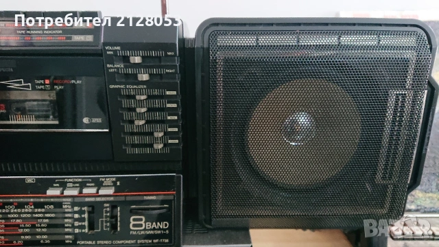 Sharp WF-T738H, снимка 4 - Радиокасетофони, транзистори - 54395841