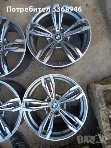 Джанти BMW 18" 5x120 спорт пакет БМВ 5Х120, снимка 4 - Гуми и джанти - 55346304