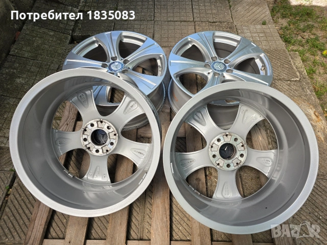 Лети джанти 18ки 5х112 Mercedes, снимка 10 - Гуми и джанти - 55081984