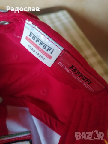 нова шапка Ferrari , снимка 5 - Шапки - 54905496
