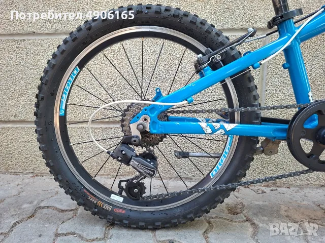 Страхотно синьо Drag C1 20' (за дете до 130 см) – гр. София, снимка 7 - Велосипеди - 55512264