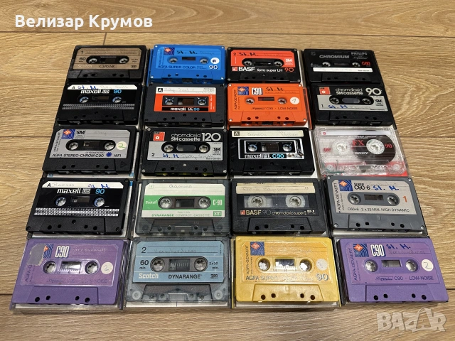 Аудио касети 20 броя, снимка 2 - Аудио касети - 55206750