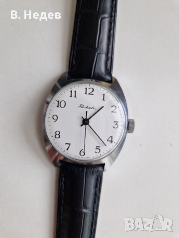 RAKETA, cal. 2609.HA, ръчно навиване, USSR, снимка 4 - Мъжки - 54146291