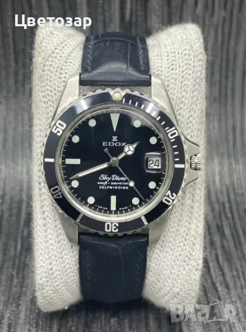 Edox - Sky Diver Vintage мъжки часовник - 1990-1999