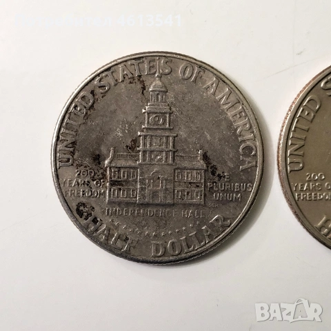 $лот половин кенеди, снимка 5 - Нумизматика и бонистика - 54371535