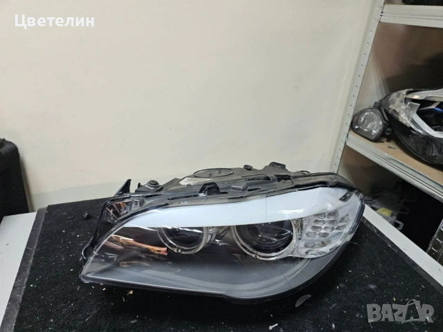 Ляв фар за BMW 5 F10 F11 lqv far бмв 5 ф10 ф11, снимка 4 - Части - 54429782