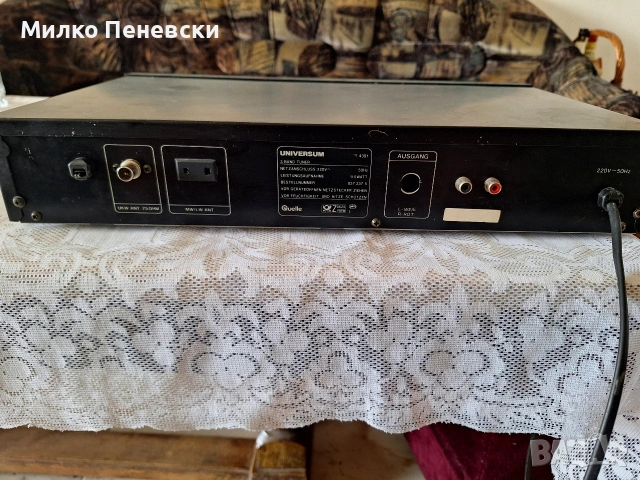 UNIVERSUM T4391 STEREO TUNER. 18 MEMORI., снимка 5 - Ресийвъри, усилватели, смесителни пултове - 54765793