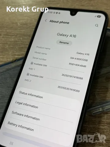 Samsung A16 128GB, снимка 8 - Samsung - 55337936