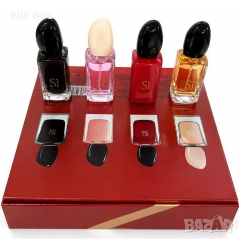 Afleyk Scents Si 4x30 мл – Луксозна колекция парфюми Eau de Parfum в подаръчна кутия, снимка 3 - Дамски парфюми - 55338346