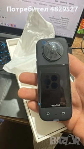 Insta360 x3 Нова не използвана , снимка 2 - Камери - 54575682