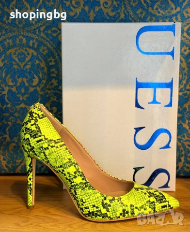 Дамски обувки на ток GUESS electric, снимка 4 - Дамски обувки на ток - 54780093