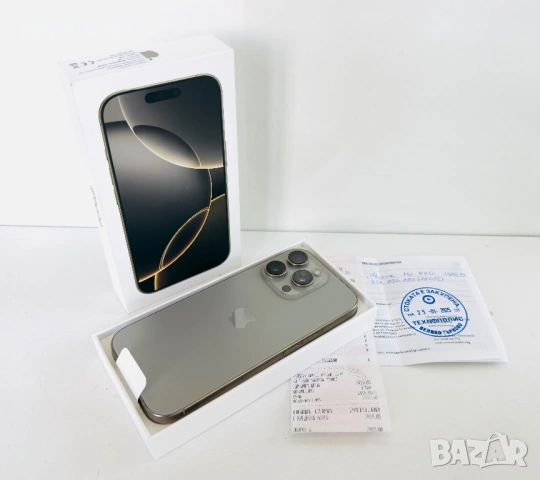 НОВ! iPhone 16 Pro 128GB Natural Titanium ГАРАНЦИЯ!