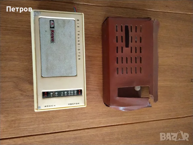 Продавам японски ретро транзисторен радиоприемник Koyo Deluxe "Six Transistor", снимка 5 - Антикварни и старинни предмети - 55565035