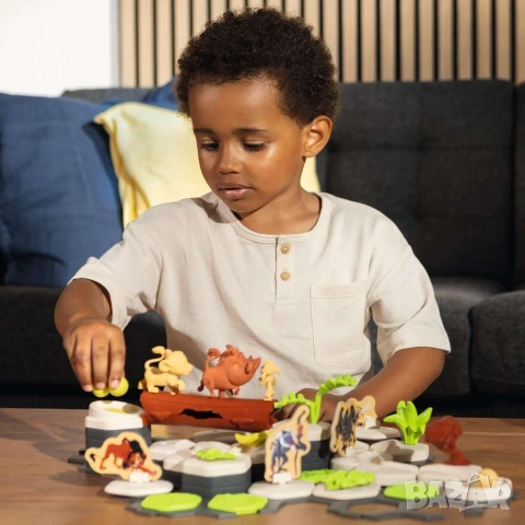 Ravensburger GraviTrax Junior - Комплект Цар Лъв е интерактивна система за изграждане на писти с топ, снимка 8 - Конструктори - 54976012