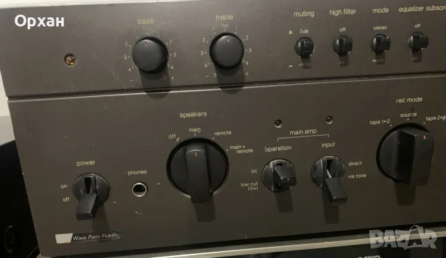 Класически усилвател Technics SU-8080 - Технически перфектен, винтидж звук, снимка 5 - Аудиосистеми - 55496489