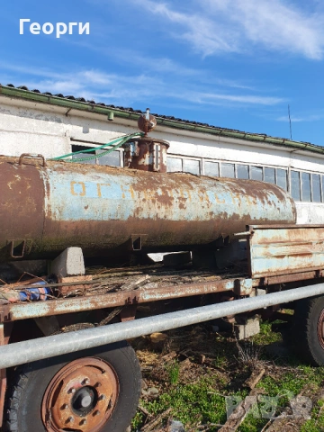Цистерна с ремарке 4т., снимка 3 - Селскостопанска техника - 54666760